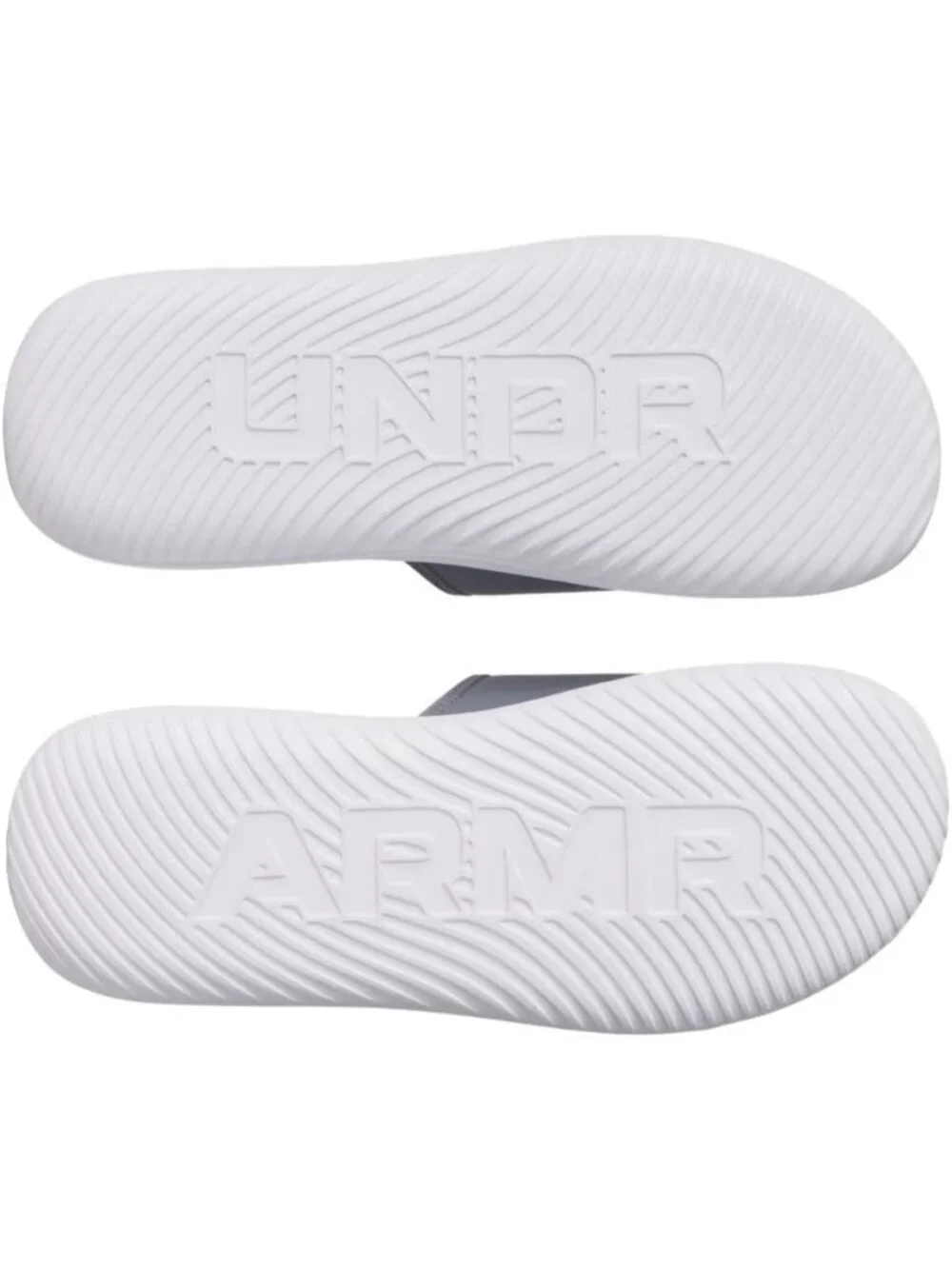Men's Titan Grey Ignite Pro Slide Comfort Soft Rubber Slip On Flat Sandal Shoes